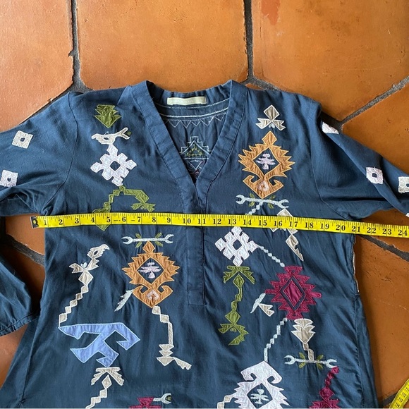 Generation Classic Dress Boho Festival Long Sleeve Embroidery Lightweight Sz 14 - Picture 8 of 8